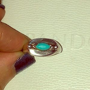 Turquoise silver ring